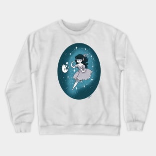 Star Stitching Crewneck Sweatshirt